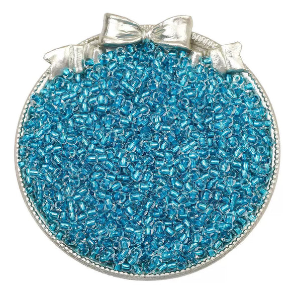 Glass Glaze Silver Filled Loose Beads Handmade Jewelry Accessories For Diy Bracelet Necklace Pendant