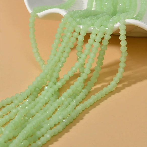 Glass Glaze Spring Style Wheel Beads For Diy Jewelry Accessories