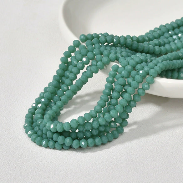 Glass Glaze Spring Style Wheel Beads For Diy Jewelry Accessories