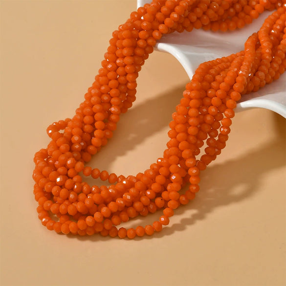 Glass Glaze Spring Style Wheel Beads For Diy Jewelry Accessories