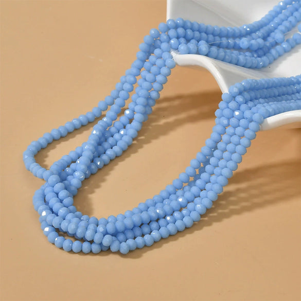 Glass Glaze Spring Style Wheel Beads For Diy Jewelry Accessories