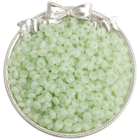 Glass Glaze Wheel Beads For Diy Handmade Bracelet Necklace Mobile Phone Chain Accessories Geometric Style