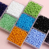 Glass Glaze Wheel Beads For Diy Handmade Bracelet Necklace Mobile Phone Chain Accessories Geometric Style