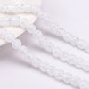 Glass Glazed Loose Beads With Broken Flowers Pattern For Diy Jewelry Accessories Lovely Geometric Style