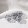 Glass Glazed Round Beaded Bracelet And Ear Accessories Handmade Material