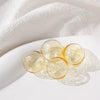 Glass Glazed Round Beaded Bracelet And Ear Accessories Handmade Material