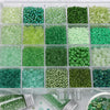 Glass Glazed Round Beads Diy Handmade Beaded Bracelet Necklace Accessories