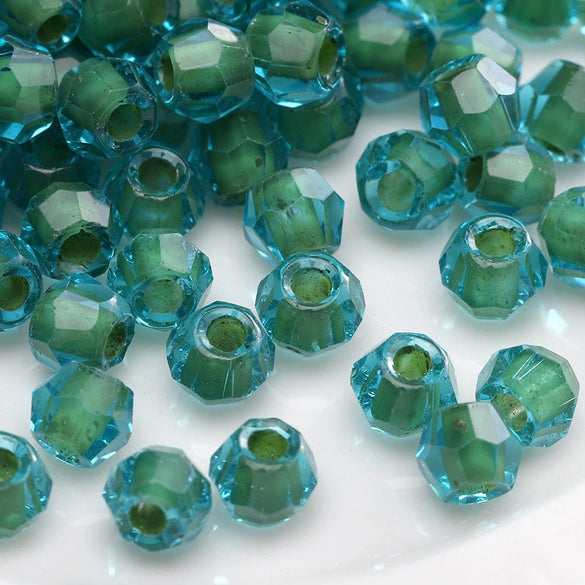 Glass Glazed Round Beads Diy Handmade Beaded Bracelet Necklace Accessories