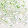 Glass Glazed Round Beads Diy Handmade Beaded Bracelet Necklace Accessories