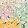 Glass Glazed Round Beads For Diy Handmade Wind Chime Beaded Bracelet Necklace With Lampwork Printing