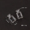 Glass Glazed Small Bottle Pendant Mobile Phone Lanyard Accessories