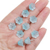Glass Imitation Jade Natural Style Gradient Color Lily Orchid Beads Gradient Torus Handmade Diy Necklace Bracelet Accessories