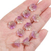 Glass Imitation Jade Natural Style Gradient Color Lily Orchid Beads Gradient Torus Handmade Diy Necklace Bracelet Accessories