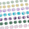 Glass Imitation Jade Natural Style Gradient Color Lily Orchid Beads Gradient Torus Handmade Diy Necklace Bracelet Accessories