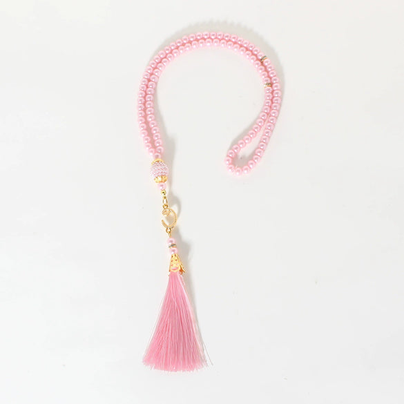Glass Islamic Rosary Bracelet Modern And Minimalist Style Polishing Craft