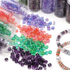 Glass Round Beads Handmade Diy Beaded Bracelet Material Accessories High Color Retention Twocolor Crosscut