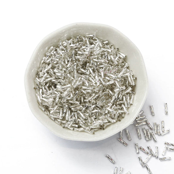 Glass Spiral Tube And Rice Beads Handmade Beading Material For Bracelet Necklace Hairpin Tassel Accessories