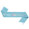 Glitter Cloth Etiquette Belt With Hot Stamping For Party Accessories