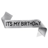 Glitter Cloth Etiquette Belt With Hot Stamping For Party Accessories