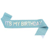 Glitter Cloth Etiquette Belt With Hot Stamping For Party Accessories