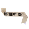 Glitter Cloth Shoulder Strap Etiquette Belt With Bronzing Process