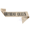 Glitter Cloth Shoulder Strap Etiquette Belt With Bronzing Process