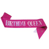 Glitter Cloth Shoulder Strap Etiquette Belt With Bronzing Process