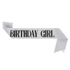 Glitter Cloth Shoulder Strap Etiquette Belt With Bronzing Process