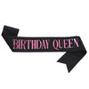 Glitter Cloth Shoulder Strap Etiquette Belt With Bronzing Process