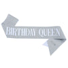 Glitter Cloth Shoulder Strap Etiquette Belt With Bronzing Process