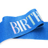 Glitter Cloth Shoulder Strap Etiquette Belt With Hot Stamping