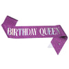 Glitter Cloth Shoulder Strap Etiquette Belt With Hot Stamping