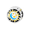 Glowinthedark Sun And Moon Jewelry 925 Silver Copperplated Pendant Bracelet Necklace Accessories With Electroplating