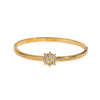 Gold Electroplated Stainless Steel Bracelet With Star Design Modern Minimalist Luxury Non Fading Finish