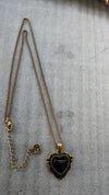 Gold Plated Black Geometric Drop Earrings With Pure Silver Ear Wires Alloy Fashion Jewelry For Women And Men Wholesale