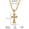 Gold Plated Copper Star And Moon Pendant Necklace With Zircon Inlay Geometric Unisex Jewelry And Whip Chain