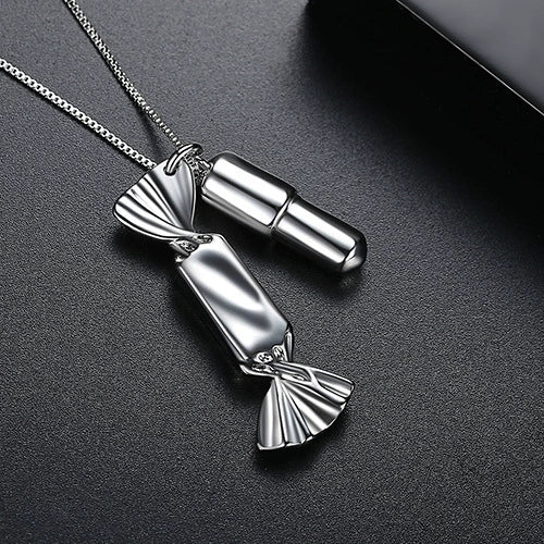 Gold Plated Geometric Pendant Necklace For Women Minimalist Copper Jewelry With Box Chain