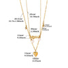 Gold Plated Stainless Steel Faux Pearl Seashell Coral Starfish Pendant Necklace For Women With Tassel Chain