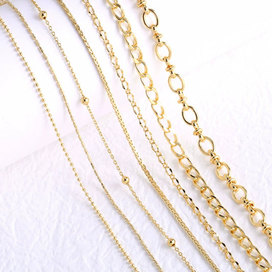 Gold Plated Stainless Steel Minimalist Geometric Necklace Chain Pendant Accessories With Electroplating