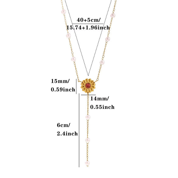 Gold Plated Stainless Steel Panda Pendant Necklace And Bracelet Set Retro Animal Jewelry With Layered Chain Design For Women