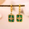 Gold Plated Stainless Steel Star Earrings With Rhinestone Sun Moon Heart Rose And Pearl Details For Women