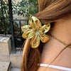Golden Retro Handmade Grab Clip Women's Hair Accessories
