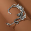 Gothic Alloy Earrings With Geometric Style And Electroplating Process For Women