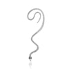 Gothic Alloy Earrings With Geometric Style And Electroplating Process For Women