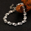 Gothic Dark Style Creative Skull Air Bracelet Zinc Alloy Electroplated Unisex Jewelry