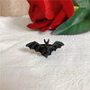 Gothic Open Bat Ring Alloy Jewelry Electroplated With Animal Pattern Unisex