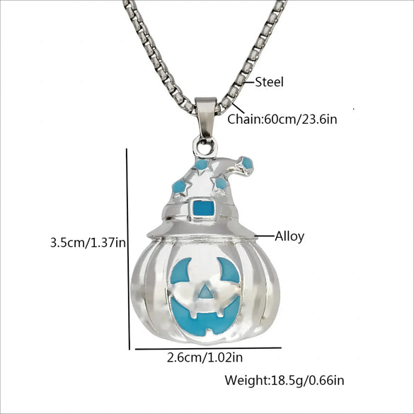 Gothic Retro Geometric Zinc Alloy Plating Halloween Unisex Pendant Necklace