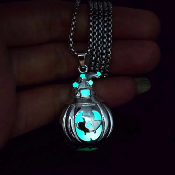 Gothic Retro Geometric Zinc Alloy Plating Halloween Unisex Pendant Necklace