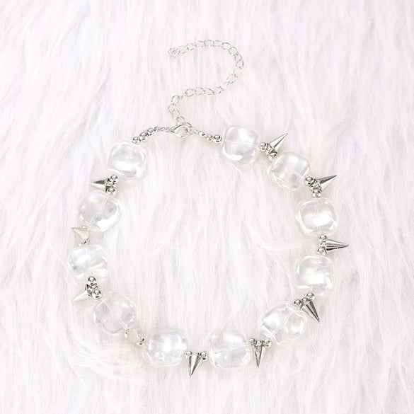 Gothic Simple Style Solid Color Alloy Wholesale Choker