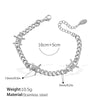 Gothic Style 316L Stainless Steel Thorns Necklace And Bracelet Unisex 18K Gold Plated